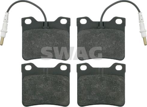 Swag 62 91 6137 - Bremsbelagsatz, Scheibenbremse alexcarstop-ersatzteile.com