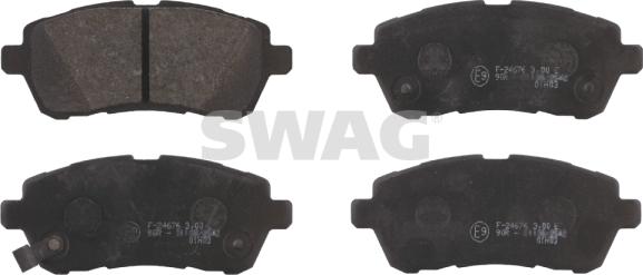 Swag 83 91 6771 - Bremsbelagsatz, Scheibenbremse alexcarstop-ersatzteile.com