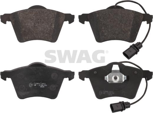 Swag 30 91 6640 - Bremsbelagsatz, Scheibenbremse alexcarstop-ersatzteile.com