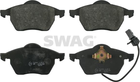 Swag 30 91 6398 - Bremsbelagsatz, Scheibenbremse alexcarstop-ersatzteile.com