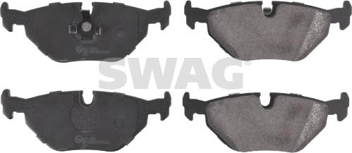 Swag 20 91 6176 - Bremsbelagsatz, Scheibenbremse alexcarstop-ersatzteile.com