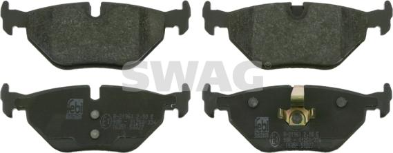 Swag 20 91 6351 - Bremsbelagsatz, Scheibenbremse alexcarstop-ersatzteile.com