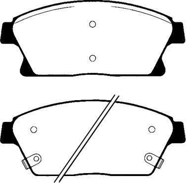 MDR MFP-2W13 - Bremsbelagsatz, Scheibenbremse alexcarstop-ersatzteile.com