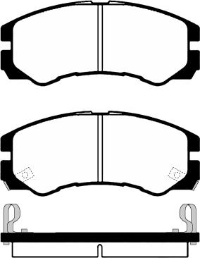 Magneti Marelli 363700203033 - Bremsbelagsatz, Scheibenbremse alexcarstop-ersatzteile.com