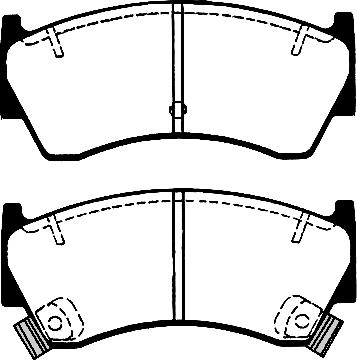 Valeo 9010183 - Bremsbelagsatz, Scheibenbremse alexcarstop-ersatzteile.com