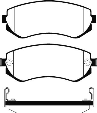 Valeo 670806 - Bremsbelagsatz, Scheibenbremse alexcarstop-ersatzteile.com