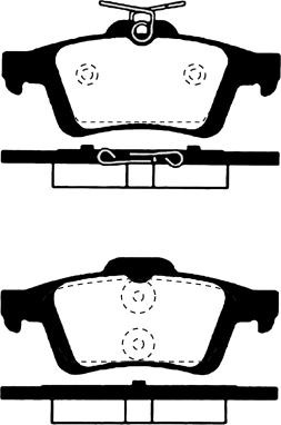 Spidan 32943 - Bremsbelagsatz, Scheibenbremse alexcarstop-ersatzteile.com