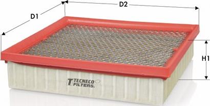 Tecneco Filters AR185PM - Luftfilter alexcarstop-ersatzteile.com