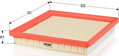 Tecneco Filters AR24025PM - Luftfilter alexcarstop-ersatzteile.com