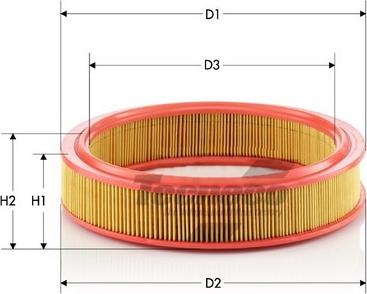 Tecneco Filters AR409 - Luftfilter alexcarstop-ersatzteile.com