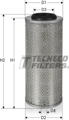 Tecneco Filters AR5004-I - Luftfilter alexcarstop-ersatzteile.com