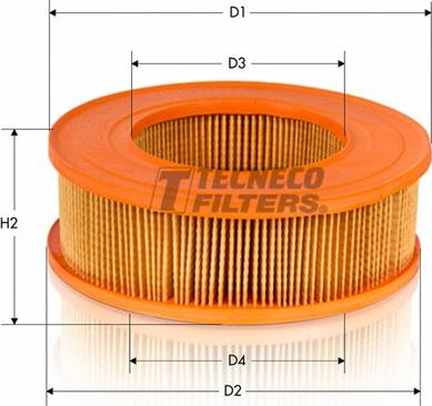 Tecneco Filters AR621 - Luftfilter alexcarstop-ersatzteile.com