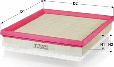 Tecneco Filters AR20106/2PM-S - Luftfilter alexcarstop-ersatzteile.com