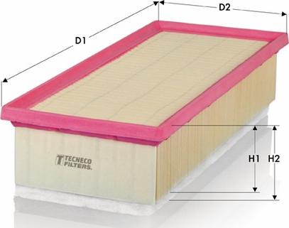 Tecneco Filters AR9923PM-S - Luftfilter alexcarstop-ersatzteile.com