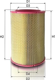 Tecneco Filters AR503-I - Luftfilter alexcarstop-ersatzteile.com