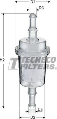 Tecneco Filters BN4174 - Kraftstofffilter alexcarstop-ersatzteile.com