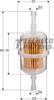 Tecneco Filters BN501 - Kraftstofffilter alexcarstop-ersatzteile.com