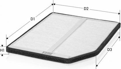 Tecneco Filters CK5848 - Filter, Innenraumluft alexcarstop-ersatzteile.com