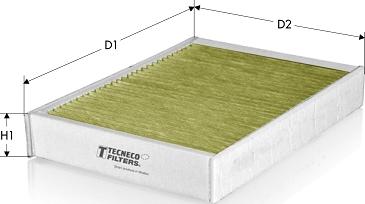 Tecneco Filters CKA2733 - Filter, Innenraumluft alexcarstop-ersatzteile.com