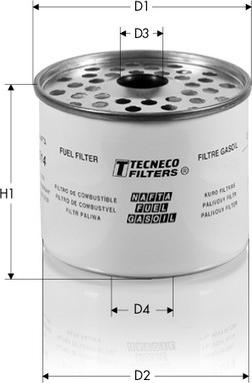 Tecneco Filters GS014 - Kraftstofffilter alexcarstop-ersatzteile.com