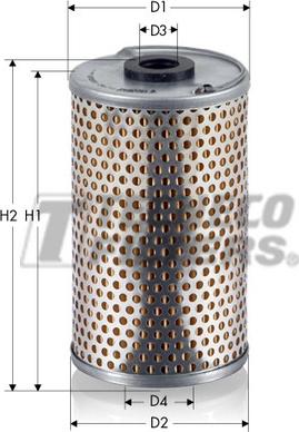 Tecneco Filters GS025 - Kraftstofffilter alexcarstop-ersatzteile.com