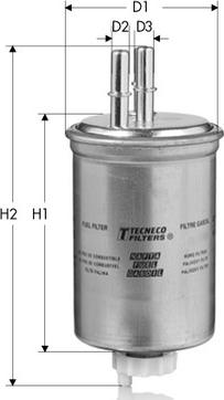 Tecneco Filters GS829/6 - Kraftstofffilter alexcarstop-ersatzteile.com