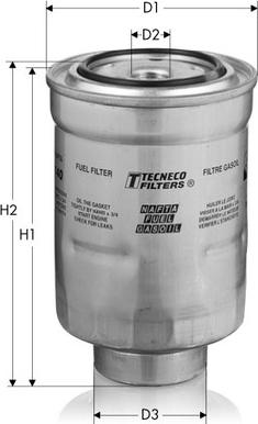 Tecneco Filters GS8052 - Kraftstofffilter alexcarstop-ersatzteile.com