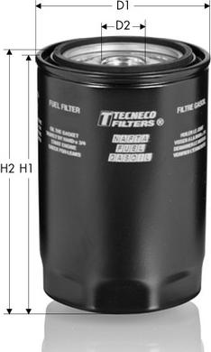 Tecneco Filters GS201 - Kraftstofffilter alexcarstop-ersatzteile.com