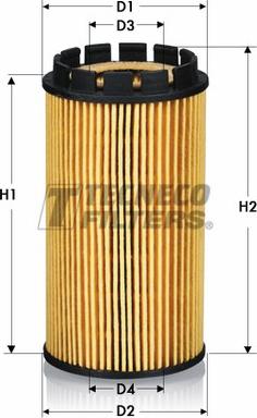 Tecneco Filters OL0245-E - Ölfilter alexcarstop-ersatzteile.com