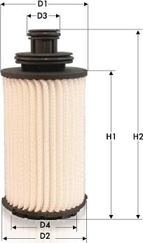 Tecneco Filters OL2158E - Ölfilter alexcarstop-ersatzteile.com