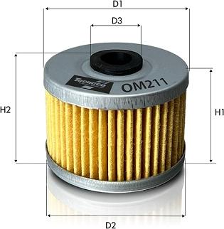 Tecneco Filters OM211 - Ölfilter alexcarstop-ersatzteile.com