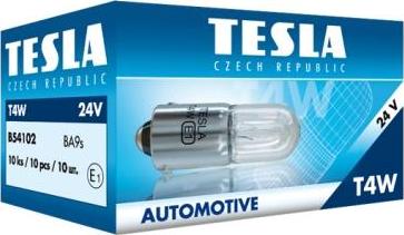 TESLA B54102 - Glühlampe, Blinkleuchte alexcarstop-ersatzteile.com