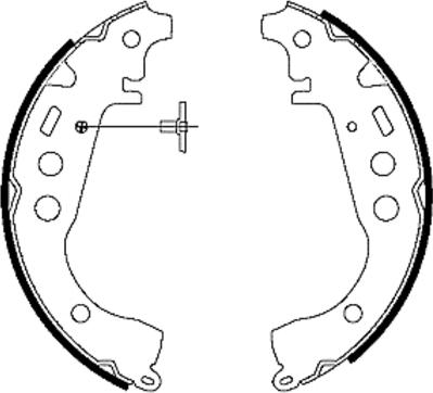 Textar 91053500 - Bremsbackensatz alexcarstop-ersatzteile.com