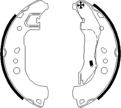 Textar 91080100 - Bremsbackensatz alexcarstop-ersatzteile.com