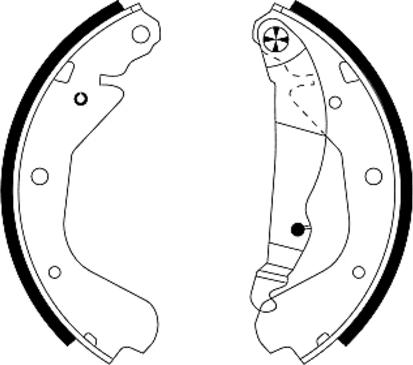 Textar 91033000 - Bremsbackensatz alexcarstop-ersatzteile.com