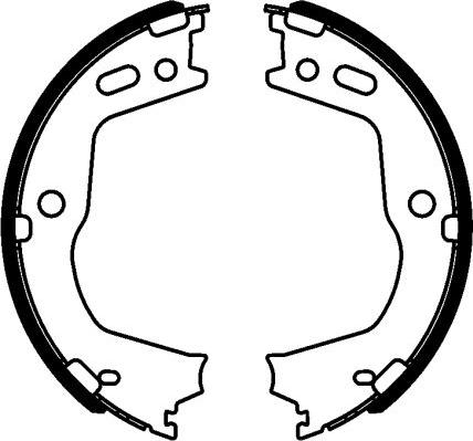 Textar 91077900 - Bremsbackensatz, Feststellbremse alexcarstop-ersatzteile.com