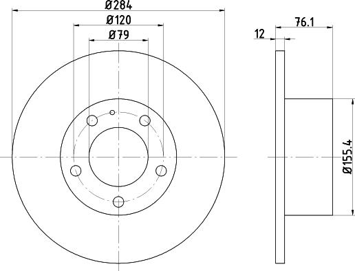 Textar 92022200 - Bremsscheibe alexcarstop-ersatzteile.com