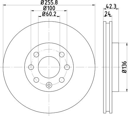 Textar 92264603 - Bremsscheibe alexcarstop-ersatzteile.com