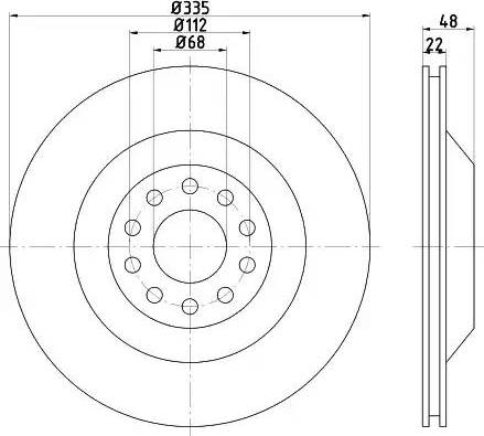 Textar 92206310 - Bremsscheibe alexcarstop-ersatzteile.com