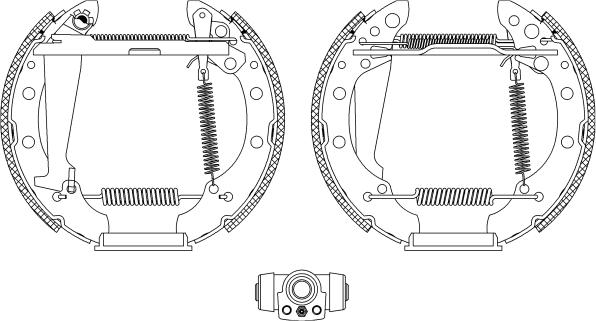 Textar 84044702 - Bremsbackensatz alexcarstop-ersatzteile.com