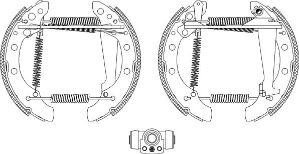 Textar 84018302 - Bremsbackensatz alexcarstop-ersatzteile.com