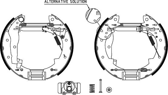 Textar 84030403 - Bremsbackensatz alexcarstop-ersatzteile.com