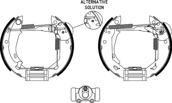 Textar 84031800 - Bremsbackensatz alexcarstop-ersatzteile.com