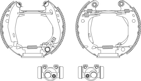 Textar 84038201 - Bremsbackensatz alexcarstop-ersatzteile.com