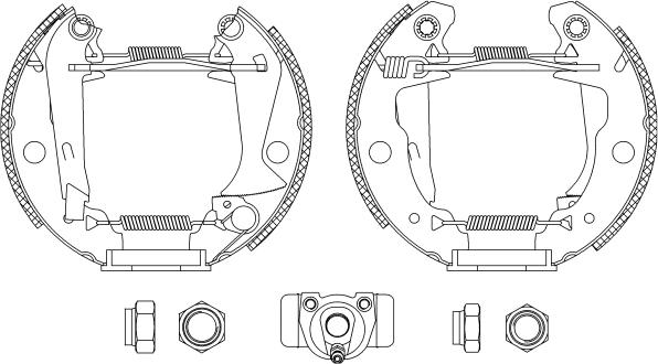 Textar 84029400 - Bremsbackensatz alexcarstop-ersatzteile.com