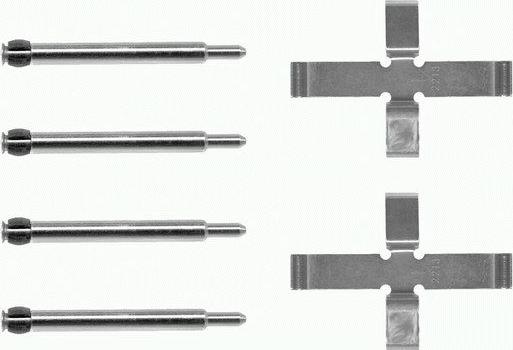 Textar 82026300 - Zubehörsatz, Scheibenbremsbelag alexcarstop-ersatzteile.com