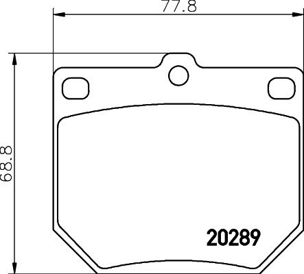 Textar 2028902 - Bremsbelagsatz, Scheibenbremse alexcarstop-ersatzteile.com