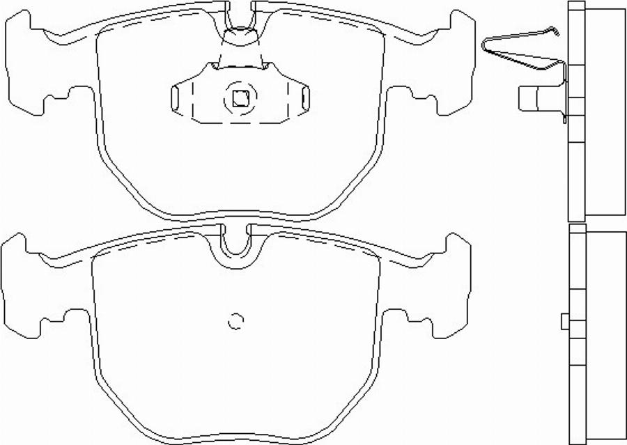 Textar 2148691 - Bremsbelagsatz, Scheibenbremse alexcarstop-ersatzteile.com