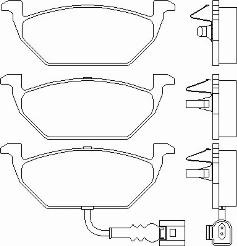 Textar 2313191 - Bremsbelagsatz, Scheibenbremse alexcarstop-ersatzteile.com