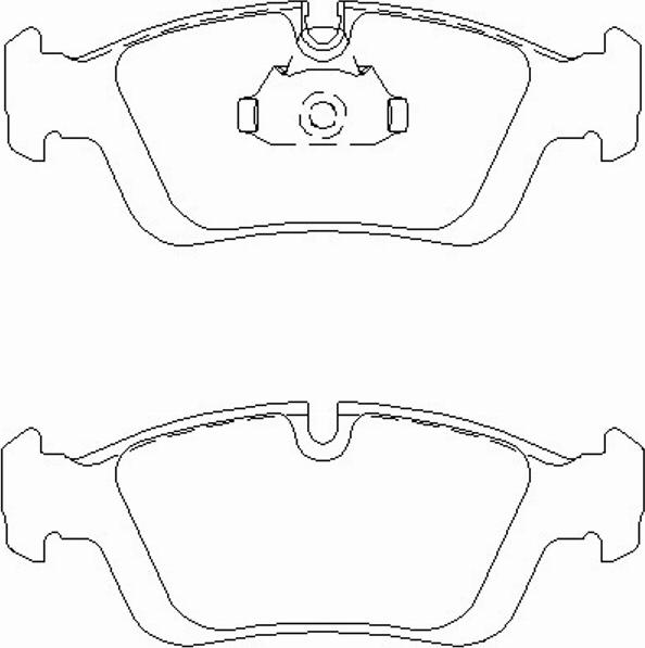 Textar 2328791 - Bremsbelagsatz, Scheibenbremse alexcarstop-ersatzteile.com